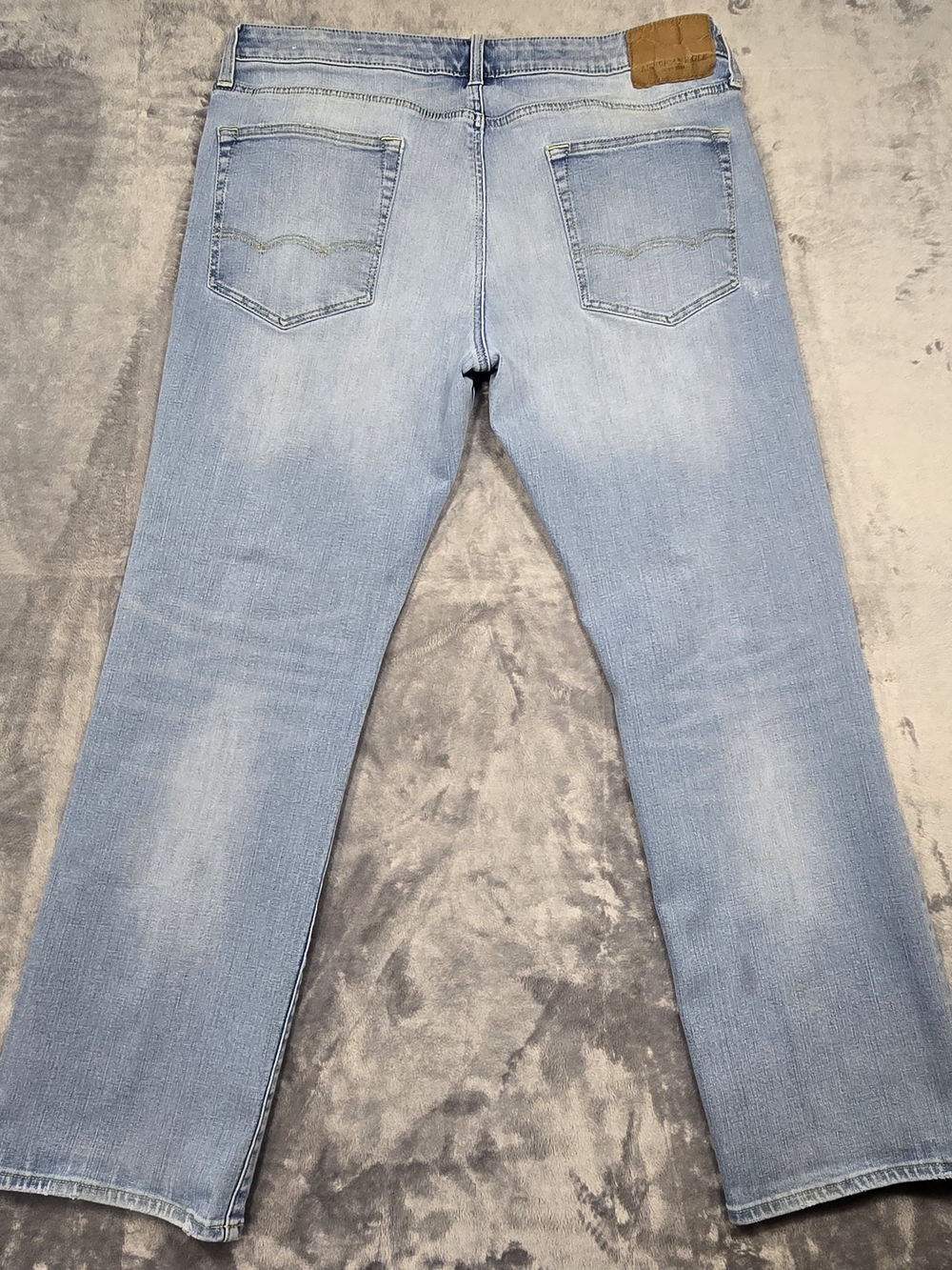 American Eagle Outfitters Original Boot Jeans Mens 36x30 Blue Boot Denim Pants - Picture 13 of 15